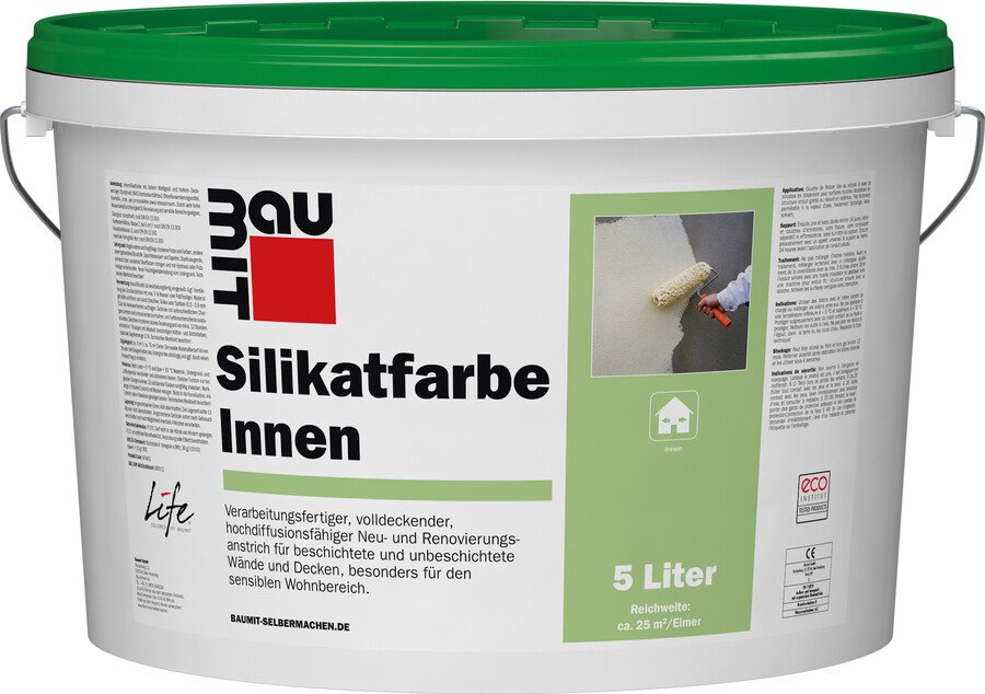 Silikatfarbe Innen | Gesund Wohnen | Baumit Selbermachen